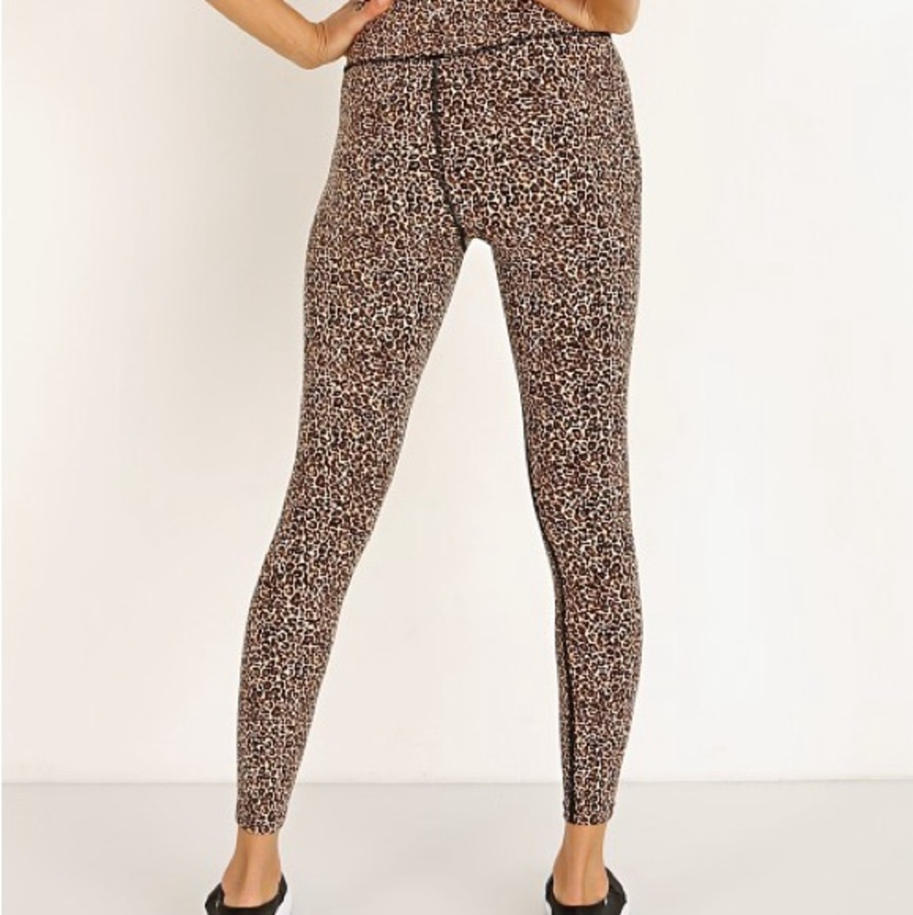 Varley Luna Legging Classic Leopard Size Small - Picture 4 of 10